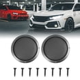 thumbnail image 2 of Unique Bargains 2pcs 8' Gray Car Speaker Cover Steel Mesh Sub Woofer Subwoofer Grill Protector, 2 of 6