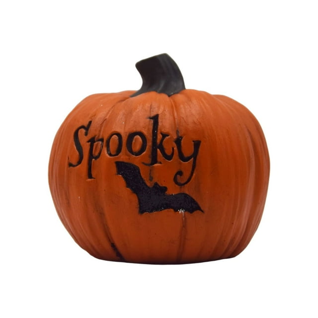JJKBVCLO Citrouille en Résine d'Halloween Spectaculaire Parfaite pour le Bureau et la Maison pour les Fêtes
