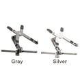 thumbnail image 2 of Support d'Ordinateur Portable en Alliage d'Aluminium avec Hauteur Rotative et Réglable, Design Pliable en Forme de X pour Refroidissement Amélioré, Supporte les Ordinateurs Portables/tablettes jusqu'à 16 Pouces et 22lb, Rehausseur de Bureau Portable Léger, 2 of 6