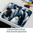 thumbnail image 6 of Penguin 8.3x9.8 Inch Square Non-Slip Rubber Bottom Mouse Pad, Desk Pad, Desk Mat - Printed Design for Office and Gaming, 6 of 6