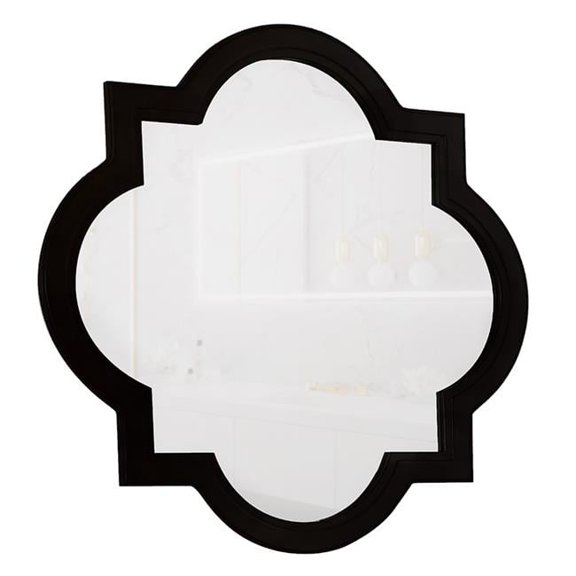 Bellaterra Home 9907-M-B Black Framed Mirror