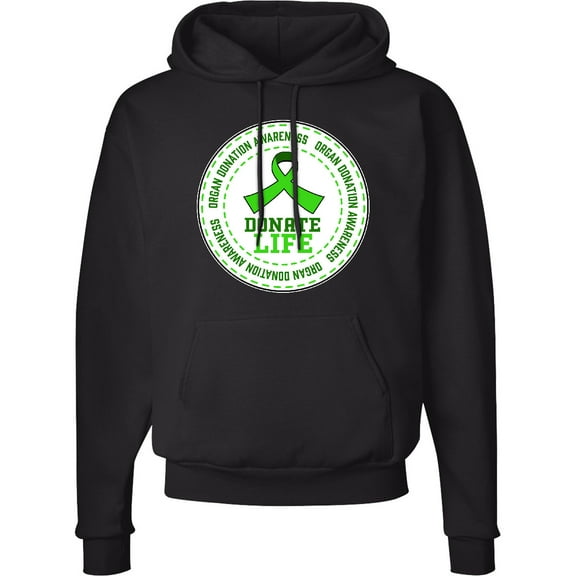 Inktastic Donate Life-organ Donation Awareness Adult Hoodie Sweatshirt