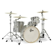 Gretsch Import 776720 Catalina Maple Shell Pack, Silver Sparkle - 4 Piece
