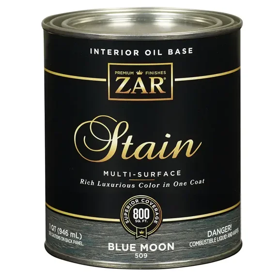 qt UGL 50912 Blue Moon Zar Interior Oil-Based Wood Stain