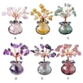 thumbnail image 2 of Wosthever Piedra hecha a mano Feng Shui Bonsai Árbol Piedra preciosa natural Piedra hecha a mano Feng Shui Bonsai Árbol de riqueza Decoración del hogar Estilo 4, 2 of 6