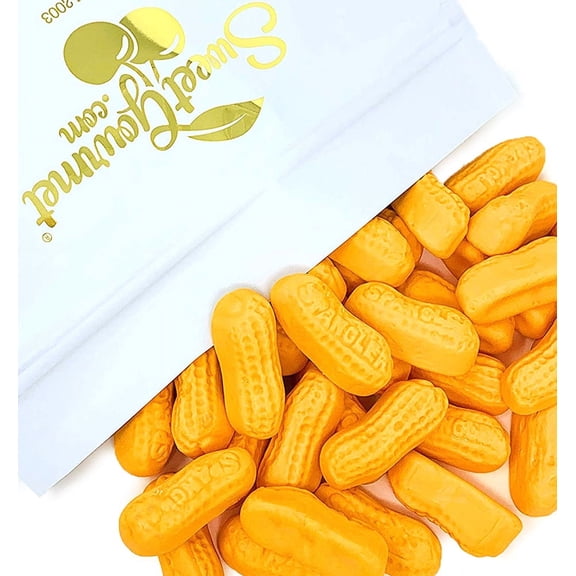 SweetGourmet Orange Circus Peanuts Marshmallow | Spangler Retro Candy | 2.5 Pounds