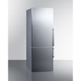 thumbnail image 2 of Frost-free ENERGY STAR certified bottom freezer refrigerator in stainless steel with digital controls and left hand door swing, 2 of 5