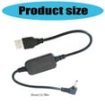 thumbnail image 5 of Gieenan 5V To 12V USB Extension Cable With 90 Degree Elbow DC5V For Model Charging MP3, 5 of 9