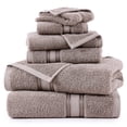 thumbnail image 2 of Juego de toallas LANE LINEN Luxury de 6 piezas, 100% algodón platino, 2 of 9