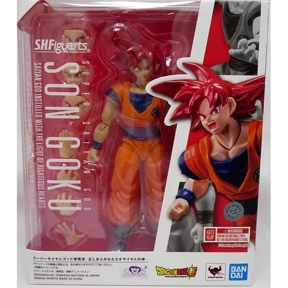 Dragonball Super 6 Inch Action Figure S.H. Figuarts - Super Saiyan God Son Goku
