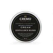 Cremo Beard & Scruff Cream, Distiller's Blend (Reserve Collection), 4 oz - Soothe Beard Itch, Condition and Offer Light-Hold Styling for Stubble and Scruff (Product Packaging May Vary) 0 fluid ounces