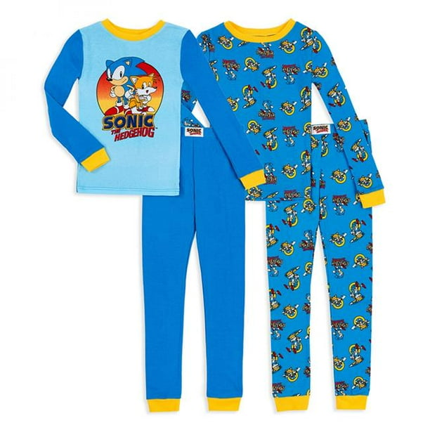 Sonic the 2025 hedgehog pajamas walmart