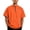 Saffron, variant on Domzest Mens Quater Zip Stand Collar Shirt Short Sleeve Lightweight Pullover Summer Casual Breathable Solid Shirts Navy 4XL