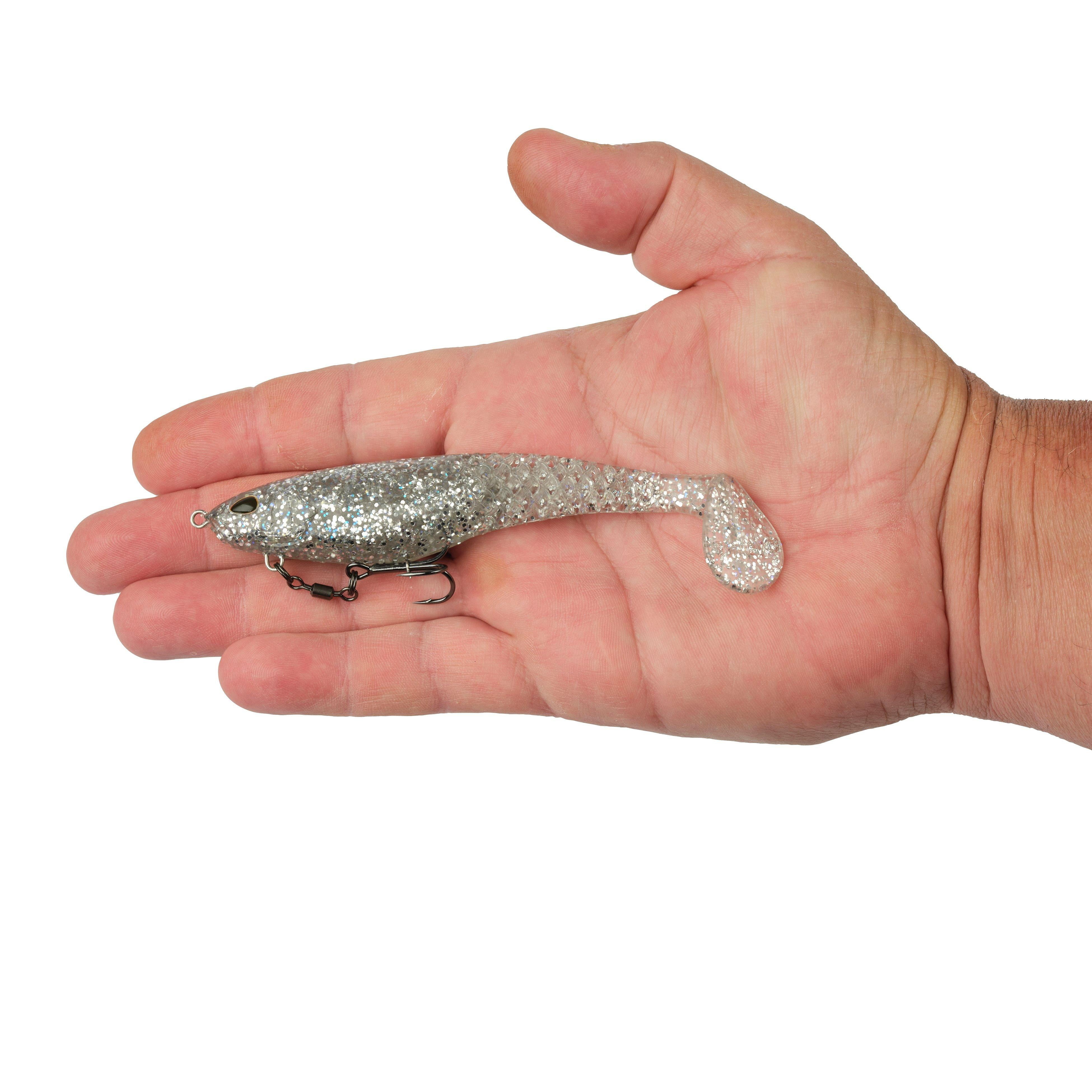 Berkley PowerBait® CullShad, 5 in, Chrome Flash