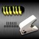 thumbnail image 5 of Perforadora De Dardos Kits de orificios de ala de dardo de metal Accesorios de retenedor de punzón de plumas de dardo (amarillo), 5 of 6