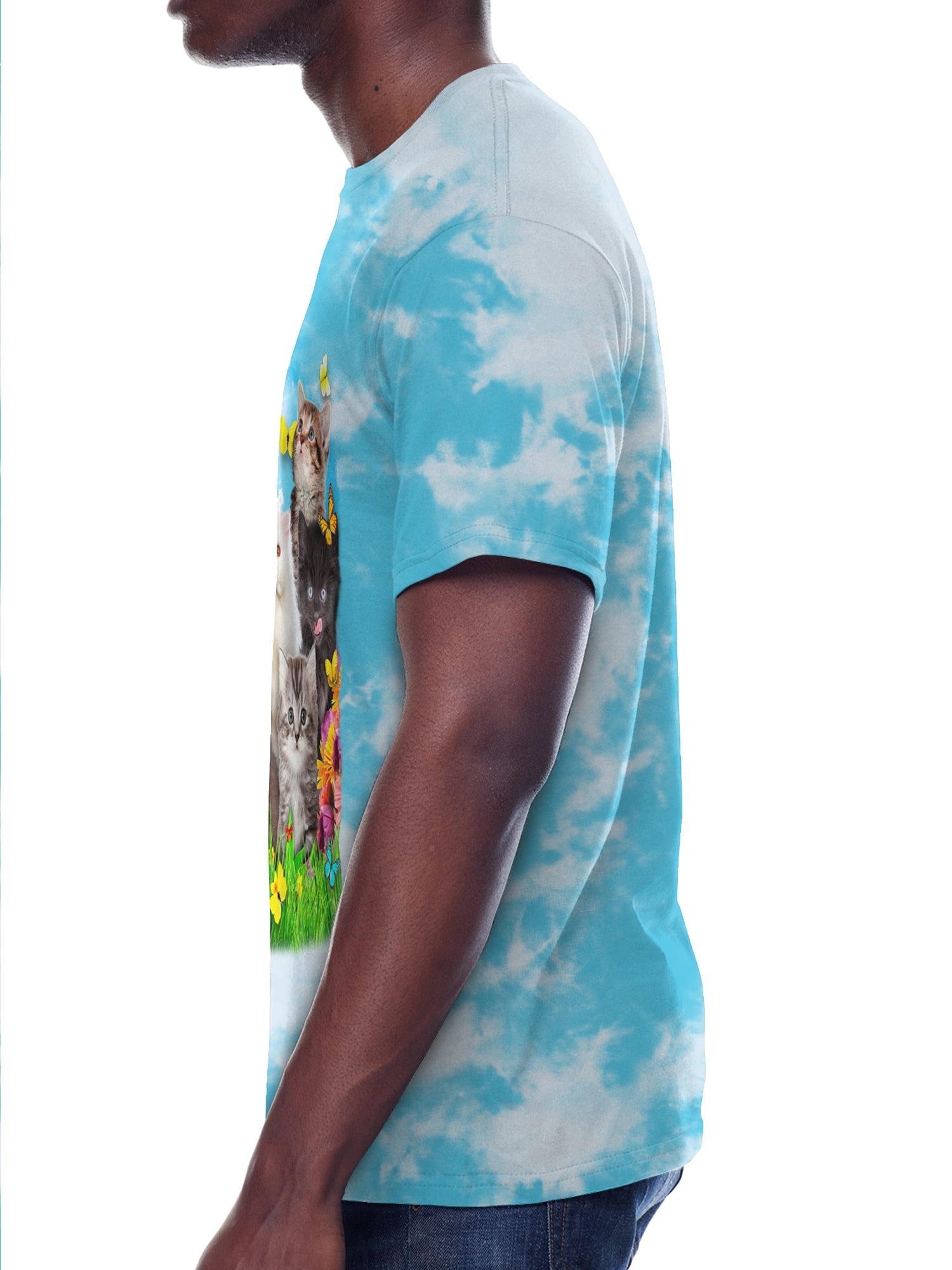 Cat Collage, Men's & Big Men's Graphic Tee Shirt, Sizes S-3XL