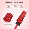 thumbnail image 2 of Brocas para uñas MelodySusie Super Cut Edition 5 en 1, color rojo, 2 of 7