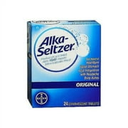 Alka-Seltzer Effervescent Tablets Original - 24 ea., Pack of 4