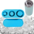 round Tray Tens Cubes Ice for Freezer with Silicone Ice for Rubber Ice