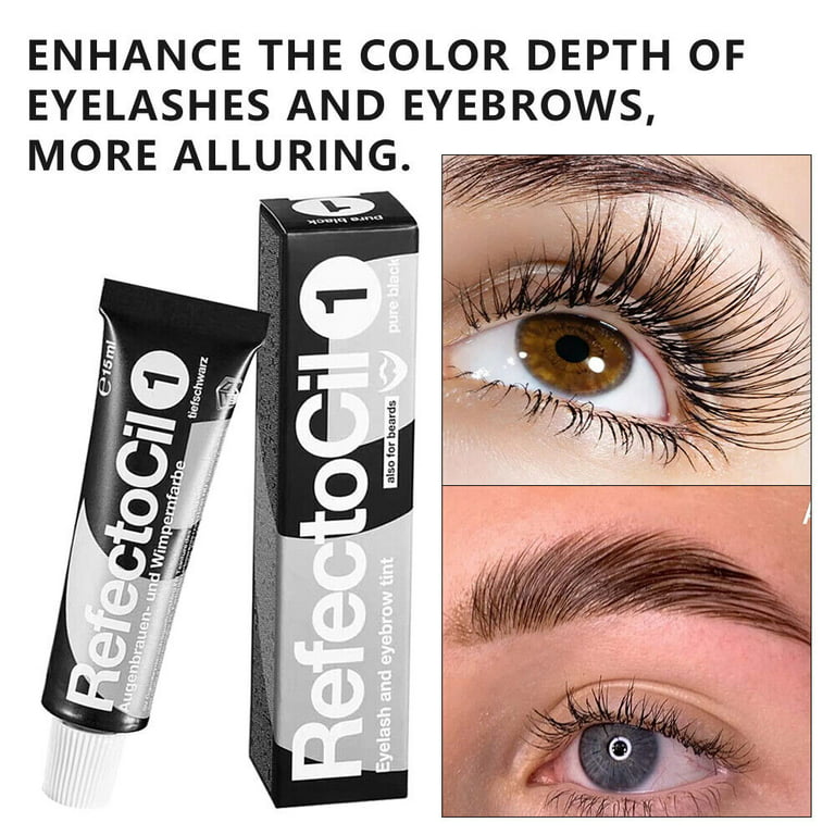 Refectocil BLACK Eyelash & Eyebrow Professional Tinting KIT