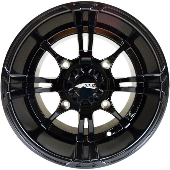 AMS Roll'n 108 Cast Aluminum Rear Wheel 15x10 4/156 (5001-032BS)