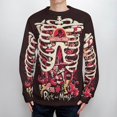 thumbnail image 4 of Rick And Morty Sweater Long Sleeve Round Neck Pullover Jumper Fall Winter Clothes Print Tops Blouse XL, 4 of 6