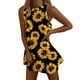 thumbnail image 1 of Vestido de mujer Vestidos de verano para mujer Vestido de camiseta con estampado de playa Sin mangas Vestido de tanque suelto informal Pompotops  ghjkhdj2341, 1 of 6