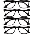 thumbnail image 1 of OPULIZE NYX Reading Glasses with Blue Light Blocking for Women Men, Rectangular Frame with UV & Eyestrain Protection, 1 of 7