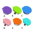 thumbnail image 3 of Salad Dressing Container Silicone Lid Stainless Steel Sauce Containers Cover Cups for Home Kitchen Dining Room Restaurant Blue, 3 of 8