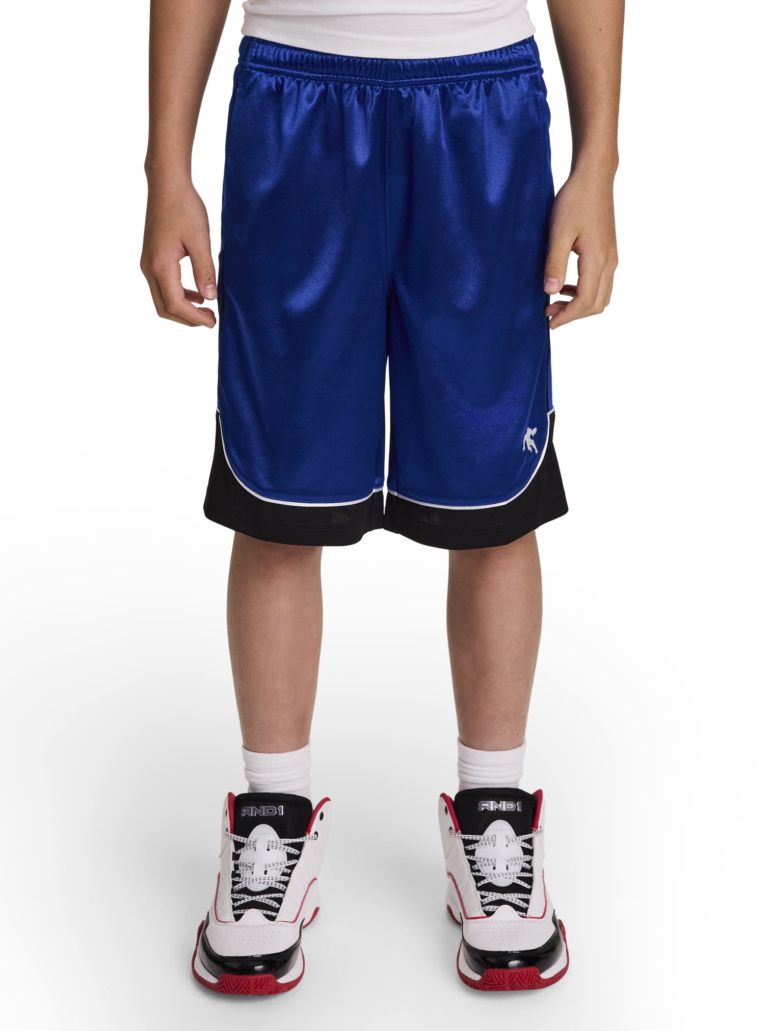 AND1 Boy's All Court Basketball Athletic Shorts, Sizes 4-18