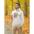 thumbnail image 2 of Trendy Lion Design Hoodie Men -Image by Shutterstock, Male Medium, 2 of 4