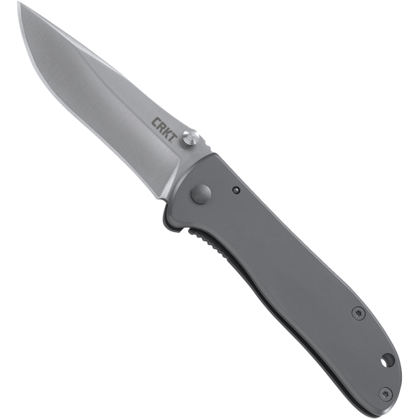CRKT Drifter EDC Folding Pocket Knife Everyday Carry, Gray Ti Nitride