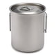 thumbnail image 4 of Juego de campamento premium: taza de titanio 450ml + olla colgante 750ml - ultra ligero y resistente para senderismo, picnic y aventuras al aire libre., 4 of 7