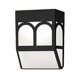 thumbnail image 1 of 1 Set Bright Garden Wall Lamp Led Solar Lamp Retro Wall Lamp for Outdoor, 1 of 3