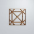 thumbnail image 5 of Ekena Millwork 11 3/8"W x 11 3/8"H x 3/8"T Small Buxton Decorative Fretwork Wood Wall Panels, Walnut, 5 of 8