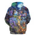 thumbnail image 3 of Scooby Doo Unisex Adult Sweatshirt Novelty Hoodie 3D Print Casual Sweater Jacket Pullover Hoodie Fall Winter Clothes 3XL, 3 of 8