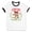 White/Black, variant on Cowgirl Christmas Club Ringer Tee Shirt Unisex Large White/Red
