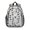 Police and Traffic, variant on Police and Baton Blue Pattern Backpack for School, Cute School Bag with Adjustable Shoulder Straps and Padded Back, 15"x11.42"x5.5"