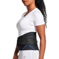thumbnail image 5 of TOMMIE COPPER ADJUSTABLE COMPRESSION BACK BRACE Unisex Size 2XL/3XL BLACK/ BLUE, 5 of 7