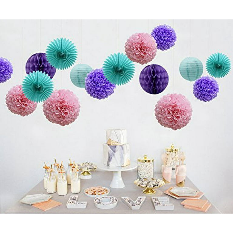 Mylar Paper Poofs Add Color To Your Party Centerpieces