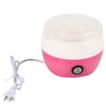 thumbnail image 1 of Máquina eléctrica automática para hacer yogur (1 l), herramienta de bricolaje, recipiente de plástico (rosa), 1 of 14