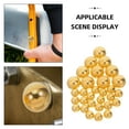 thumbnail image 3 of OULII  Golden Threaded Lamp Cap Nuts for Light Decoration 30Pcs, 3 of 7