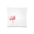 thumbnail image 1 of BOSDECO Housses de Coussin Motif Flamant Rose Impression Recto-Verso 20x20 Pouces, 1 of 1