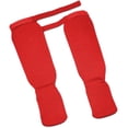 thumbnail image 2 of Espinilleras protectoras de empeine DYNWAVEMX equipo de protección para entrenamiento de boxeo MMA Muay Thai Kickboxing Rojo S, 2 of 8