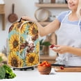 thumbnail image 2 of HELLHERO Cow and Sunflower Pattern Dust Cover Easy to Clean Dust Protector for Kitchen Use, 2 of 5