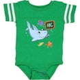 thumbnail image 3 of Inktastic Teacher Shark with School of Fish Boys or Girls Baby Bodysuit, 3 of 5