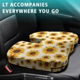 thumbnail image 4 of Premium Sunflower Pattern Memory Foam Seat Cushion Ergonomic Chair Pad for Office Chair, Car, Airplane & Bleachers Sciatica, Tailbone Hip & Back Pain Relief - Chair Cushion for Long Office Workers., 4 of 5