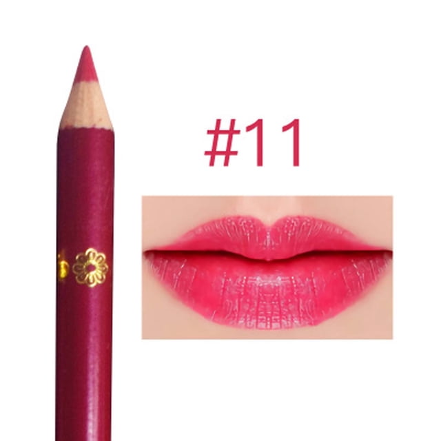 Dvkptbk Crayon Contour des Lèvres pour Femmes Maquillage Crayon à Lèvres Mat Velours Traceur pour Lèvres