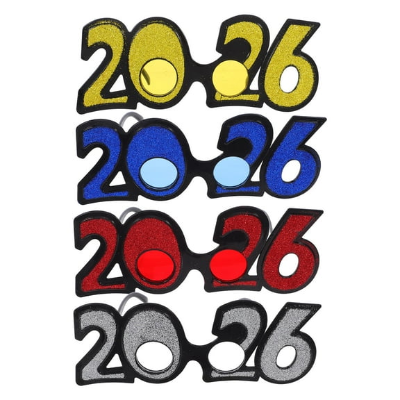 Homoyoyo Vibrant Assorted Glasses, Fun and Versatile Decor for Birthday, Holiday, and Themed Events