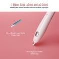 thumbnail image 7 of Electric Eraser,Pencil One-button Stationery 16 Refills Pencil With 16 Refills Kit With 16 One-button Stationery Supplies Refills Pencil One-button Qisuo Wyan Ldhs White, 7 of 7
